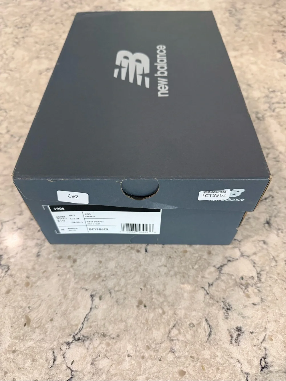 NEW - Size 5.5M/7W - New Balance 1906R Silver Metallic Violet Shoes - GC1906CX